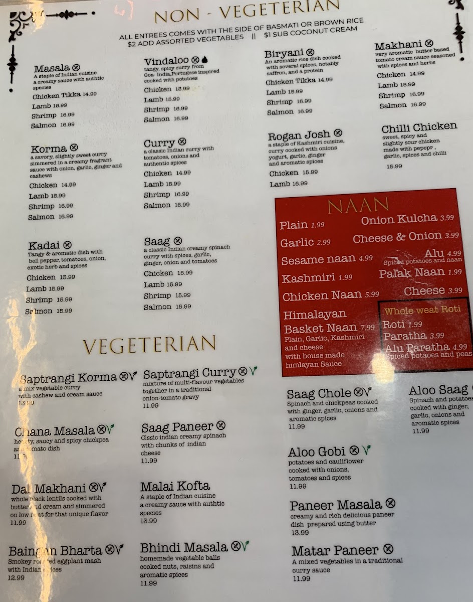 Menu Sherpa Grill 2 Indian Nepali Restaurant-10
