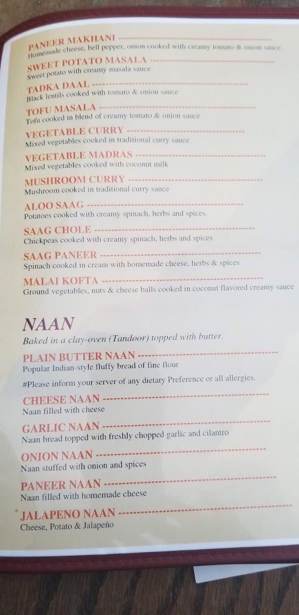 Menu Sherpa Grill 2 Indian Nepali Restaurant-4
