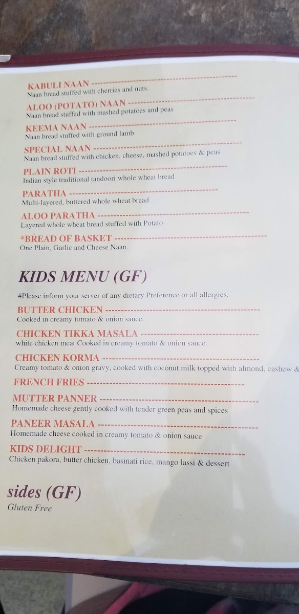 Menu Sherpa Grill 2 Indian Nepali Restaurant-7